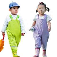 Kids Toddlers PU Rain Outerwear Suits 1-8 Yrs Old