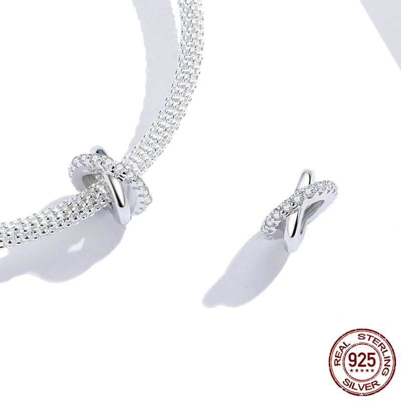 Sterling Silver 925 Cross Galaxy Charm