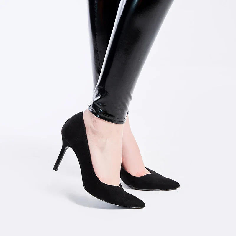 Women Slim Pu Leather Skinny Pants