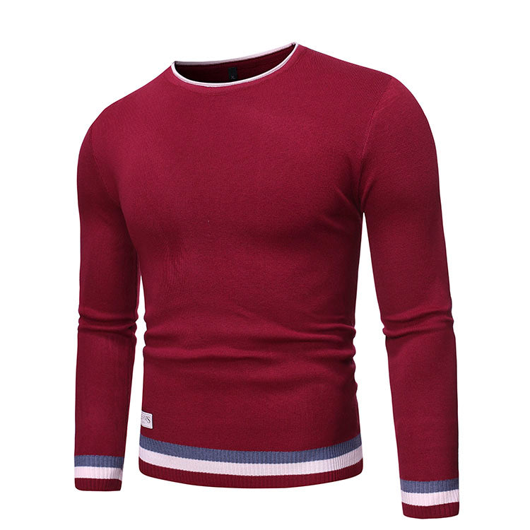 Men Casual Woolen Pullover Sweater