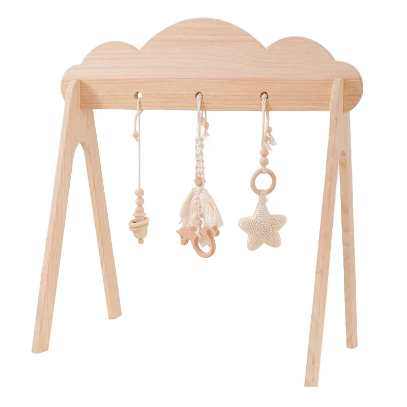Baby Classic Wooden Teether Activity Gym