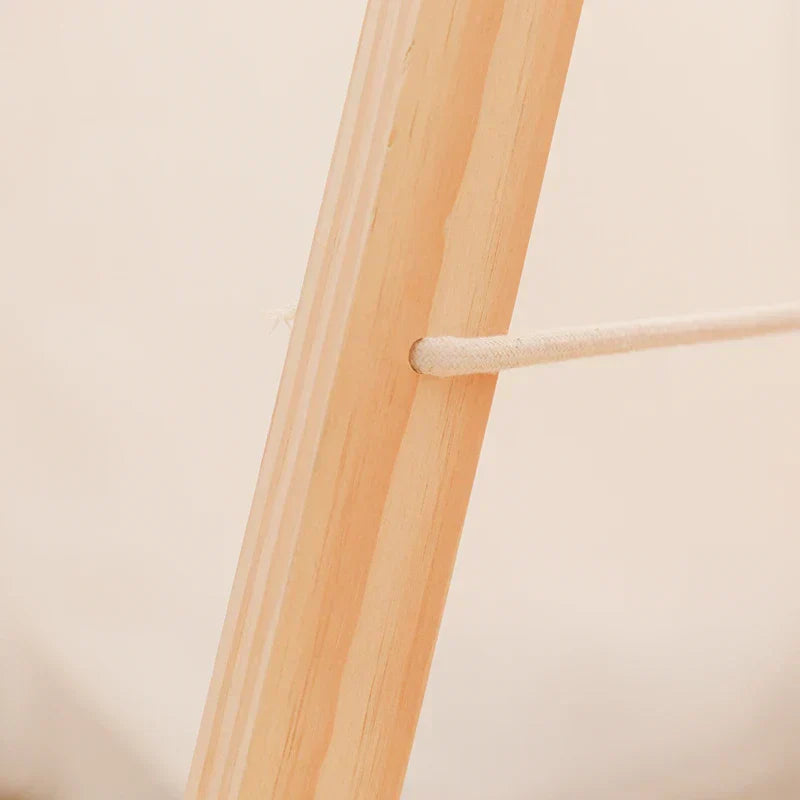 Baby Natural Wooden Hanging Baby Toy Mobile Gym