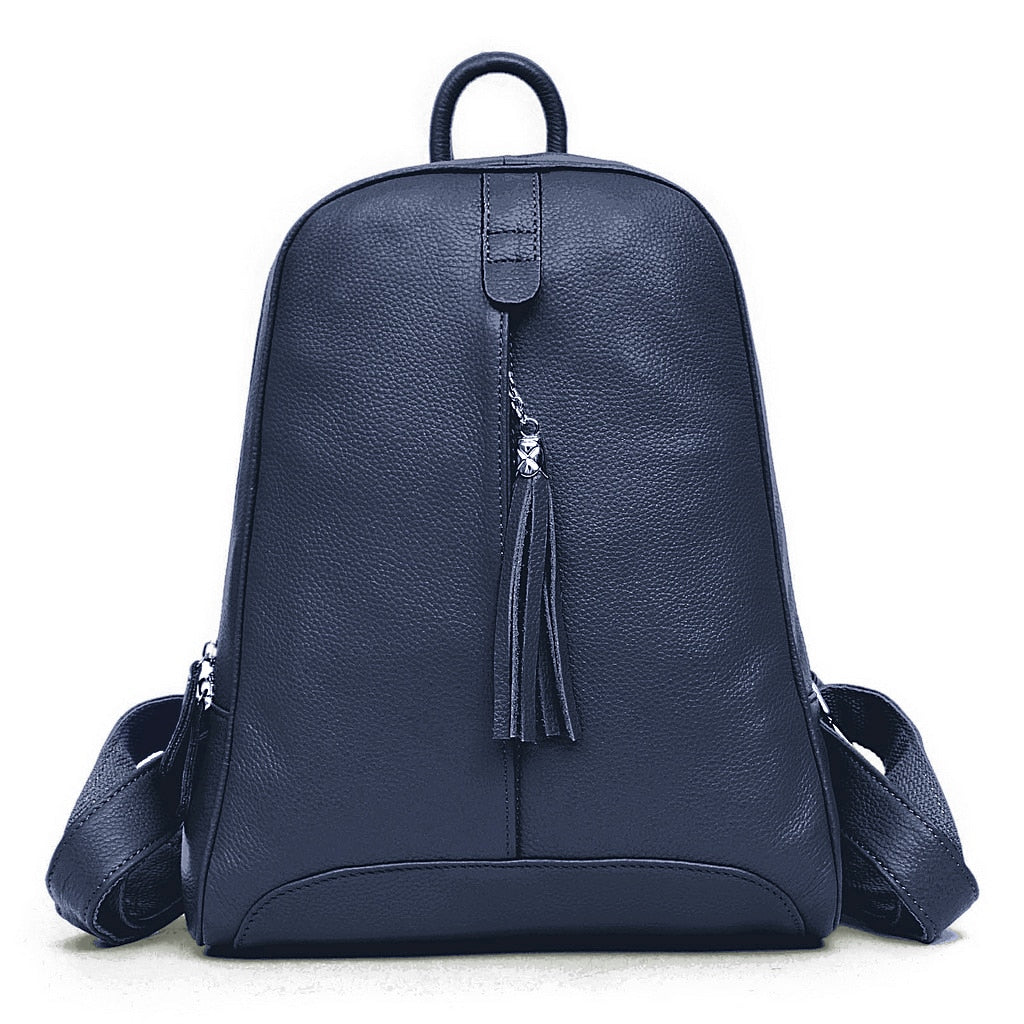 Women 100% Genuine Cow Leather Backpacks