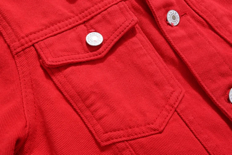 Women Long Sleeve Denim Jackets