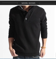 Mens Casual Winter Long Sleeve Sweaters