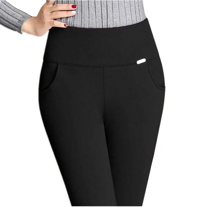 Women Casual Skinny Black Leggings
