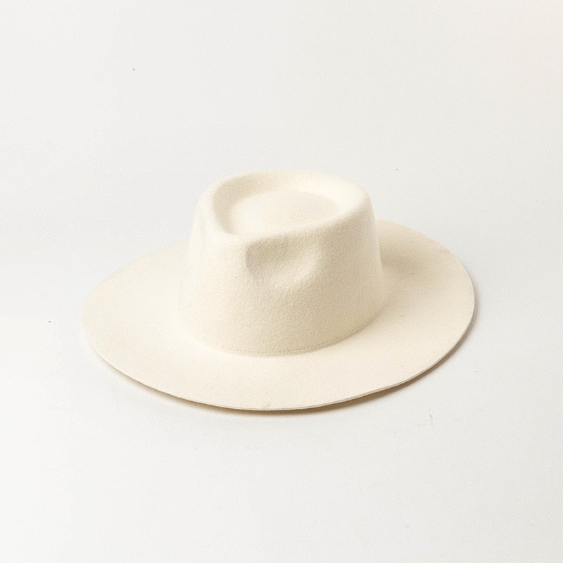 Accessories Unisex Classical Felt Fedora Hat