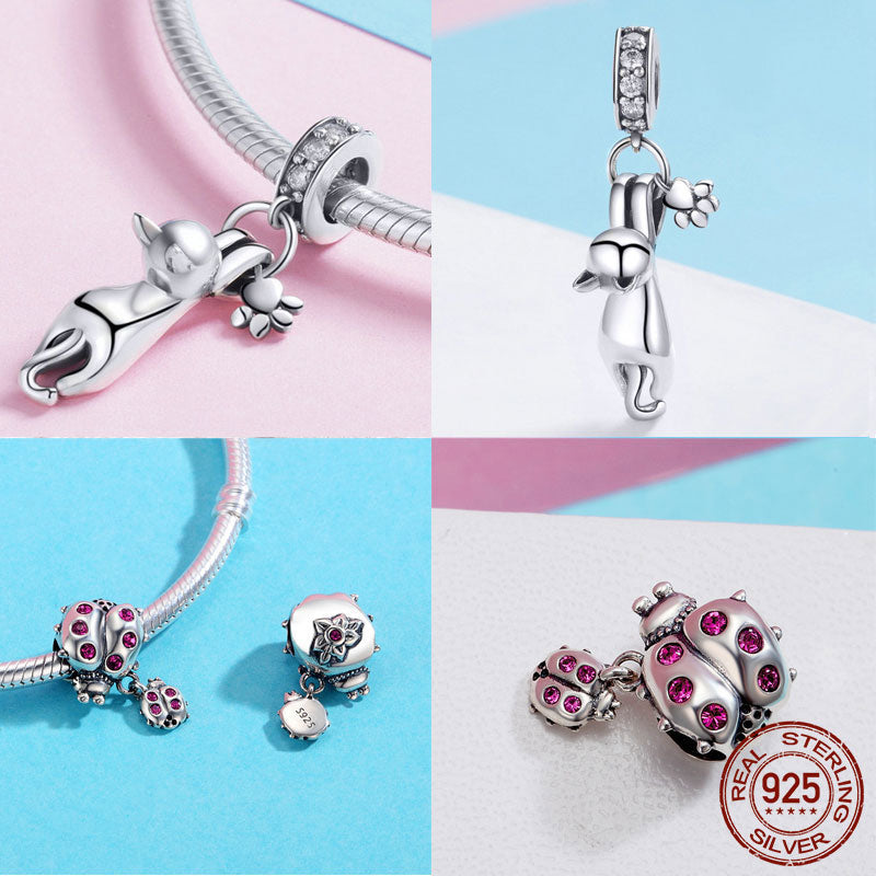 Sterling Silver 925 Sporty Animal Charms
