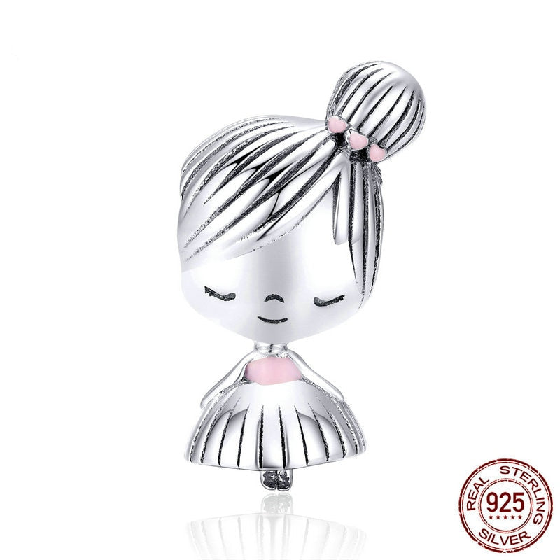 Sterling Silver 925 Enamel Colour Bracelet Charms