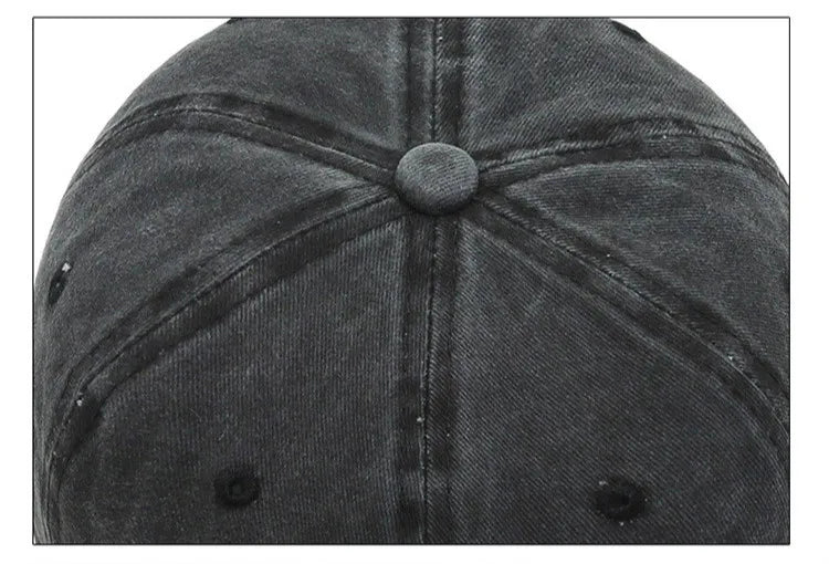 Unisex Cotton Adjustable Snapback Baseball Cap