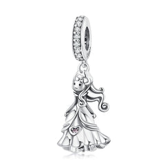 Sterling Silver 925 Prince of the Sea Pendant Charms