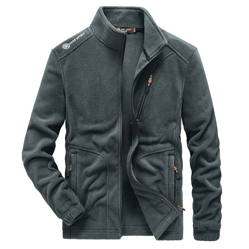 Men Casual Fleece Jacket