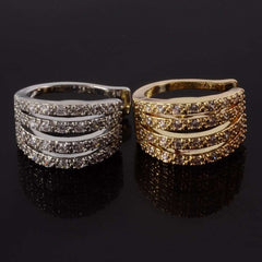 1PC Gold & Silver Color Ear Cuff Micro Pave CZ Zircon No Hole Non-Pieced Fake Piercing Small Sized Girl Clip Earring Jewelry