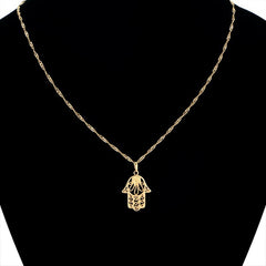 Women Gold Charm Pendant Necklaces