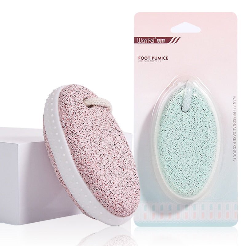 Women 1PC Foot Stone File Exfoliating Natural Lava Stone