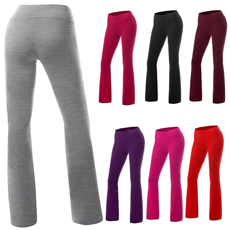 Woman Flared Yoga Bootcut Active Leggings