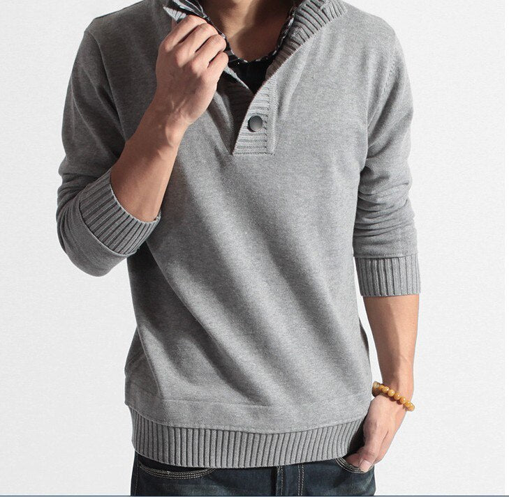 Mens Casual Winter Long Sleeve Sweaters