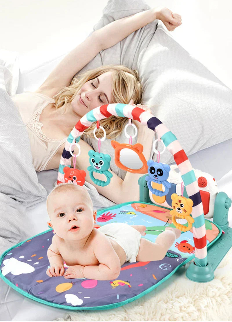 Baby Early Education Toys Foldable Gym Play Mat Unisex