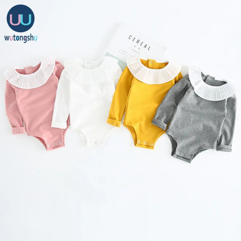 Newborn Baby Long Sleeve Jumpsuit Romper