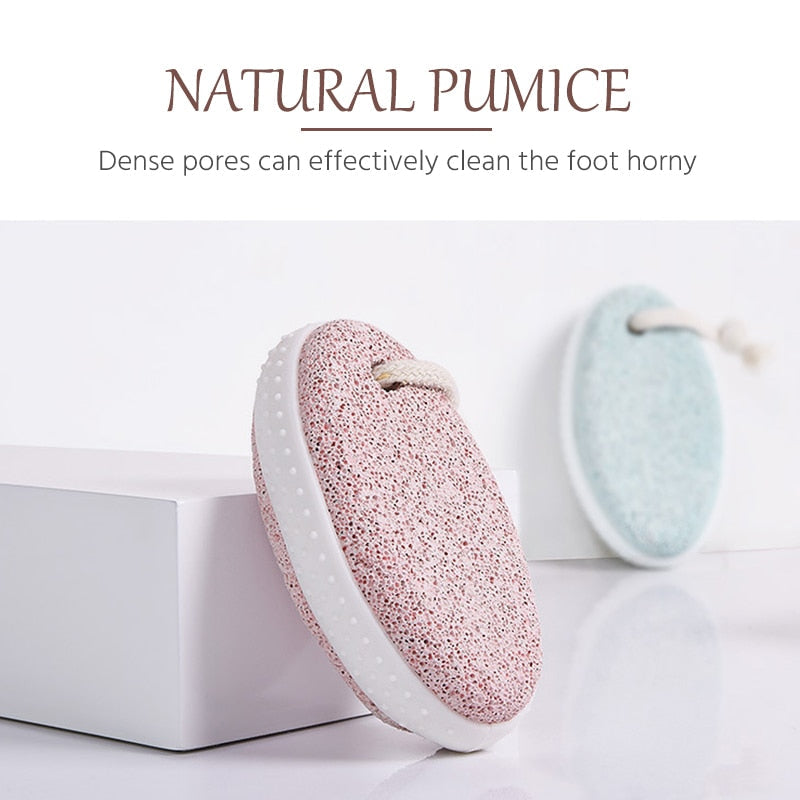 Women 1PC Foot Stone File Exfoliating Natural Lava Stone
