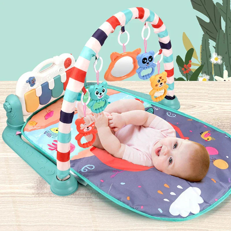 Baby Early Education Toys Foldable Gym Play Mat Unisex