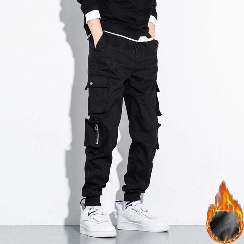 Men Streetwear Hip Hop Cargo Pants