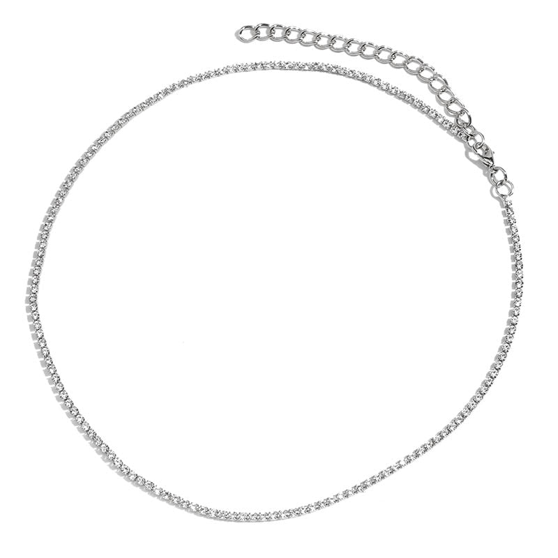 Silver Plated A-Z Letter Initial Pendant Necklace