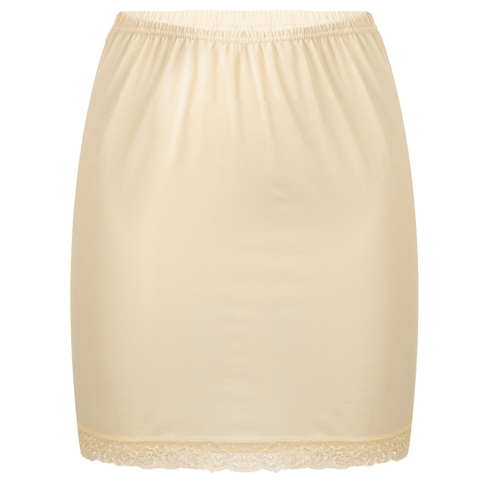 Women Basic Anti-Glare Lace Inner Half Slip