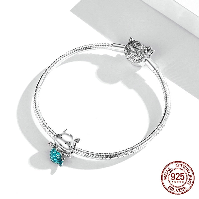 Sterling Silver 925 Enamel Colour Bracelet Charms