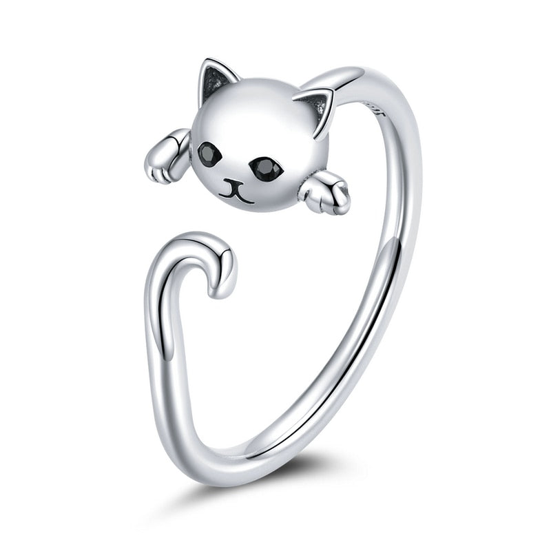 Women 925 Sterling Silver Animal Style Rings