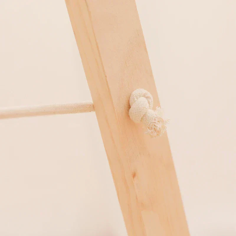 Baby Natural Wooden Hanging Baby Toy Mobile Gym