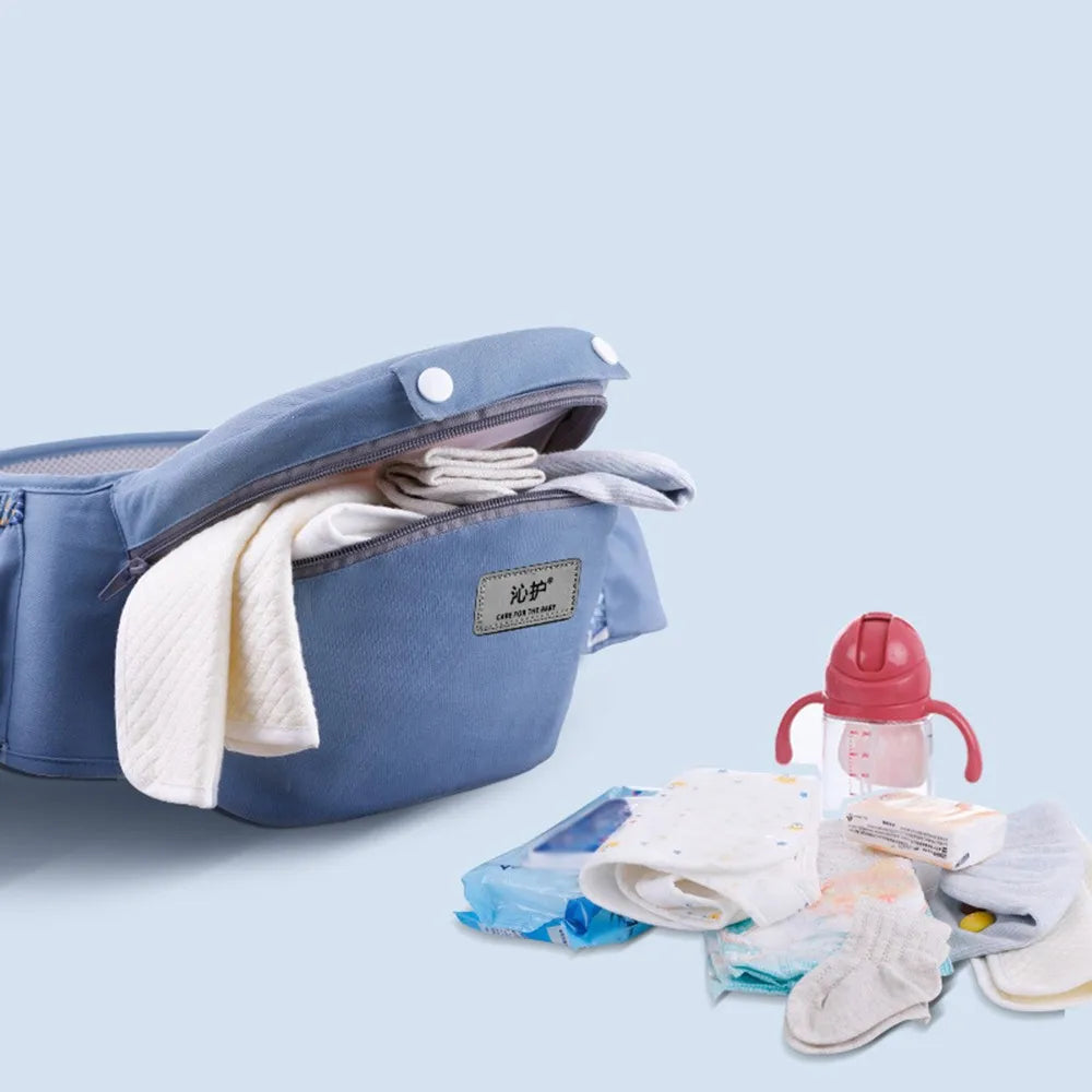 Kangaroo Shoulder Swaddle Sling Infant Kid Wrap Ergonomic Backpack Hipseat