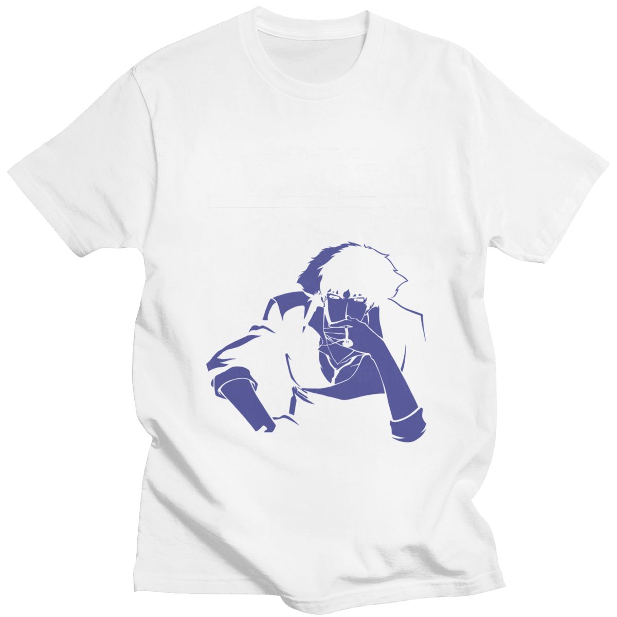 Men Short Sleeve Casual Anime Space Spike T Shirt