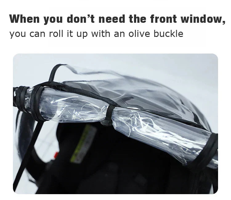 Baby Newborn Safety Seat Waterproof Transparent Cover