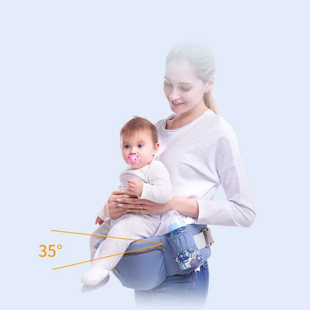 Kangaroo Shoulder Swaddle Sling Infant Kid Wrap Ergonomic Backpack Hipseat