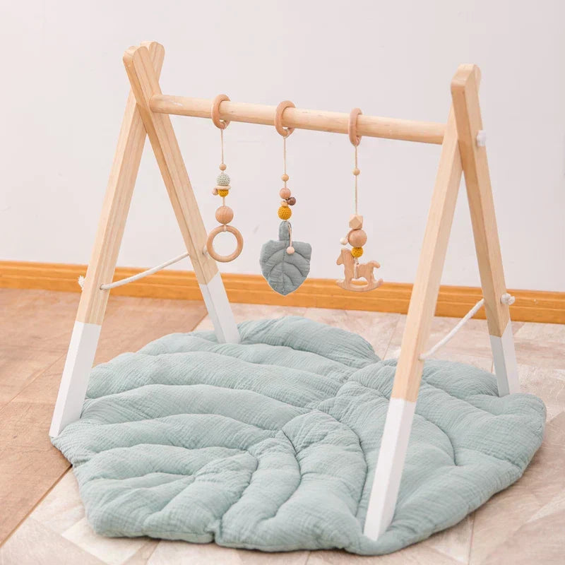 Baby Classic Wooden Teether Activity Gym