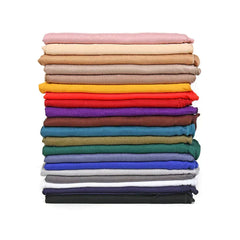 Accessories Women Casual Plain Turban Hijab Scarfs