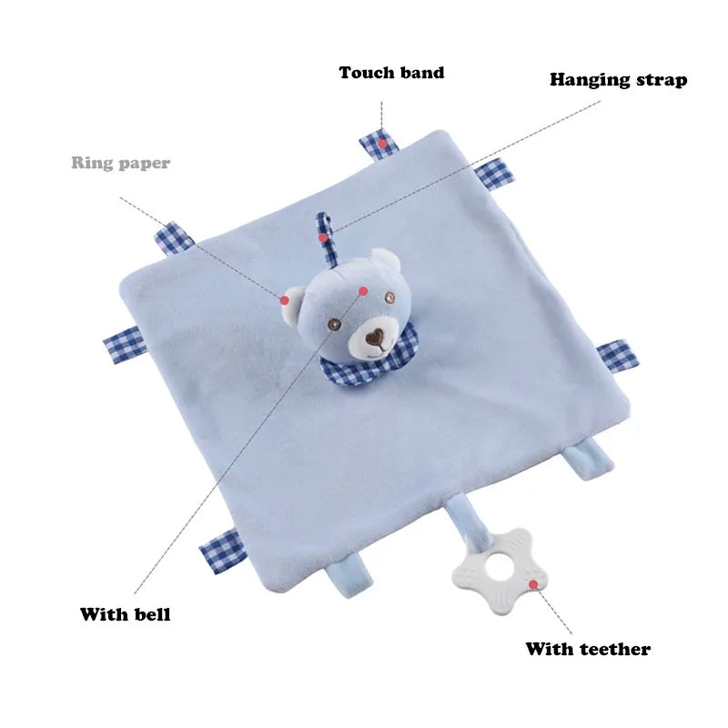 Baby Soft Appease Animals Stuffed Towel Toys