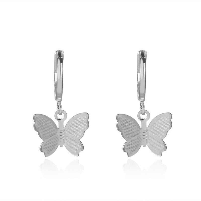 Women Crystal Butterfly Choker Pendant
