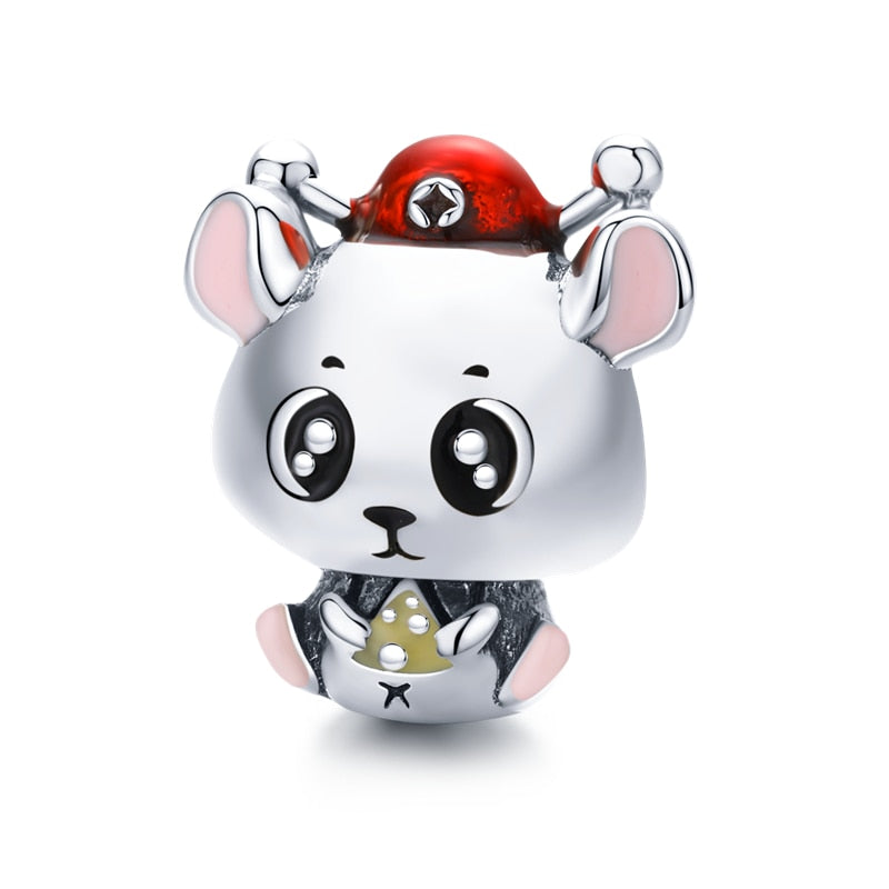 Sterling Silver 925 Sporty Animal Charms