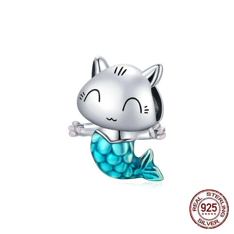 Sterling Silver 925 Enamel Colour Bracelet Charms