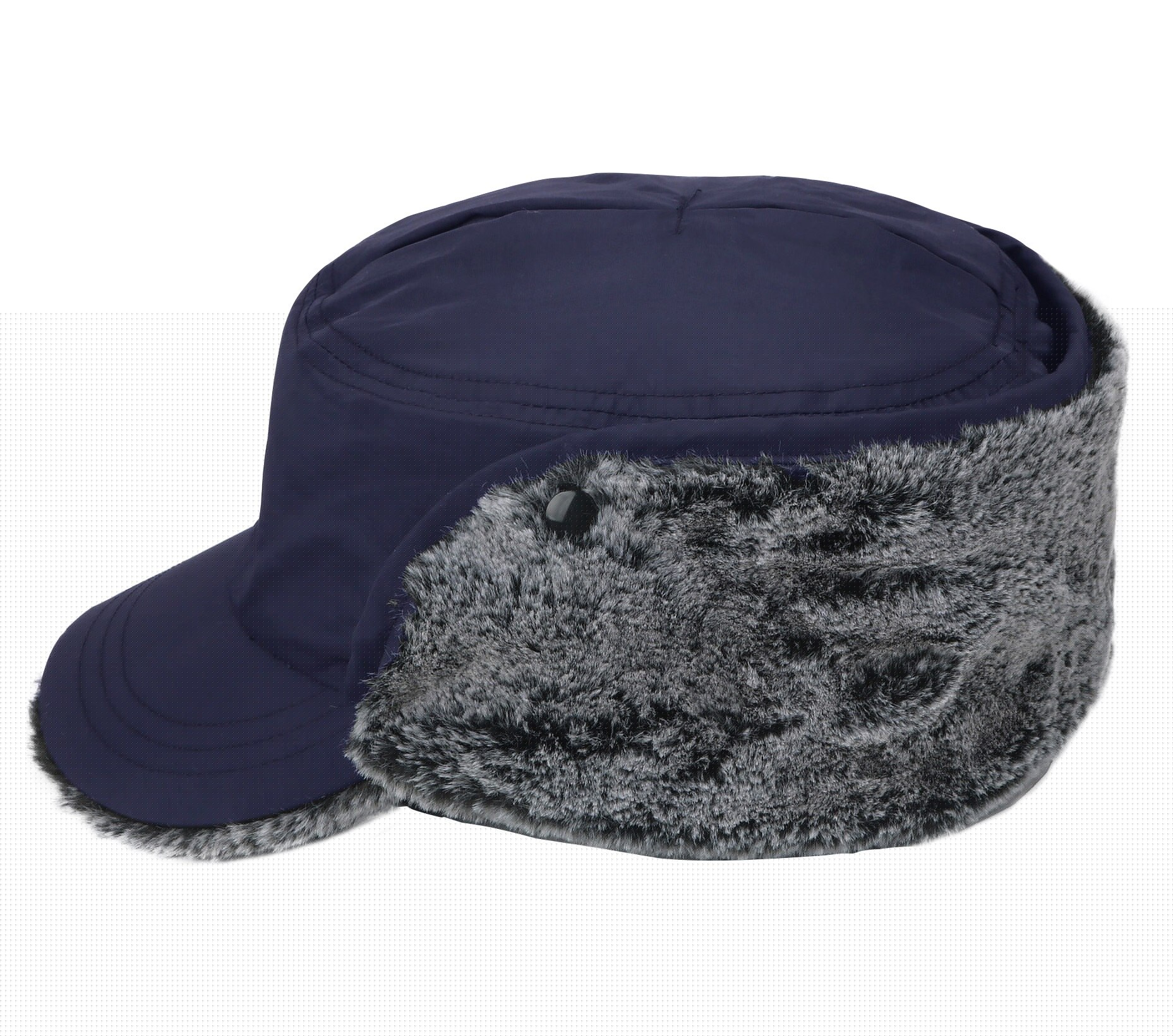 Unisex Waterproof Winter Brimmed Plush Earflap Cap