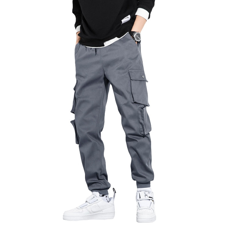 Men Streetwear Hip Hop Cargo Pants