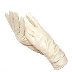 Women Genuine sheepskin Leather colour gloves