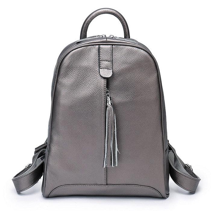 Women 100% Genuine Cow Leather Backpacks