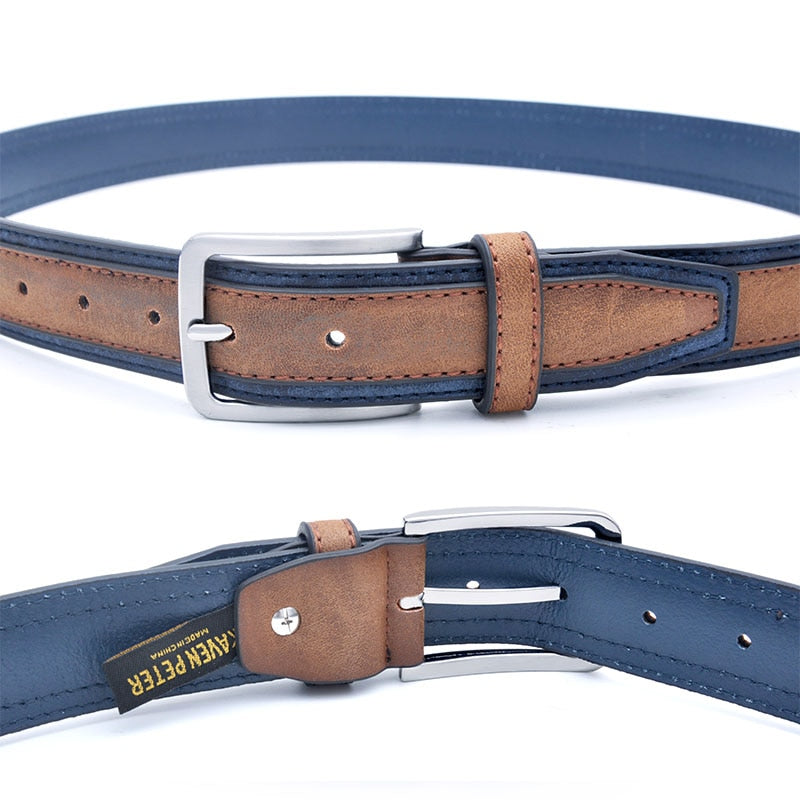 Mens Patchwork Designer Belt