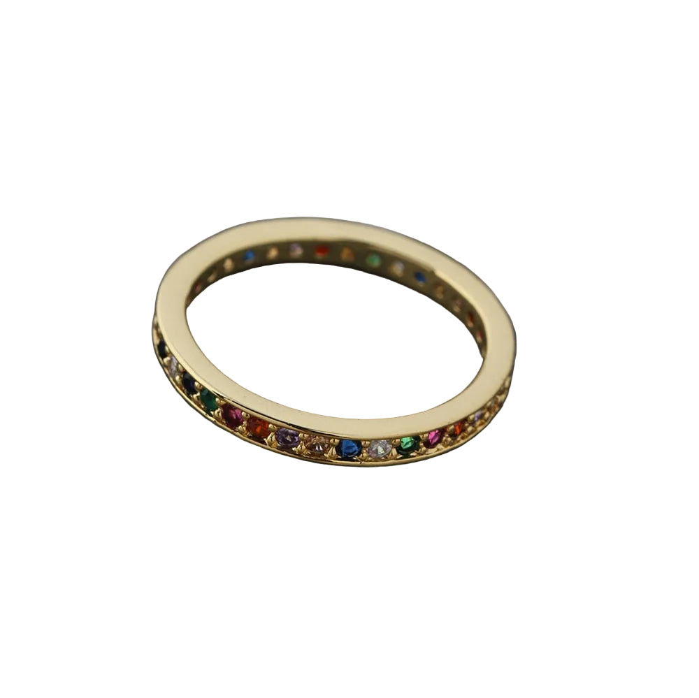 Accessories Women CZ Eternity Band Ring