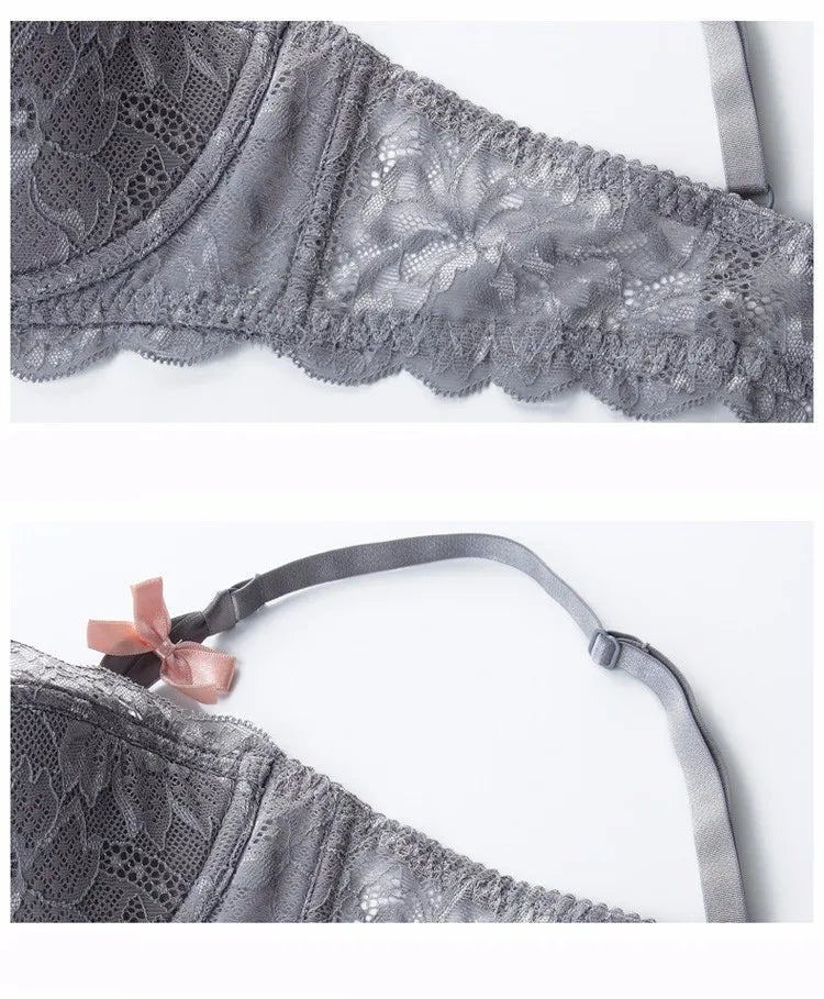Women Sexy Lace Push Up Underwear Sets