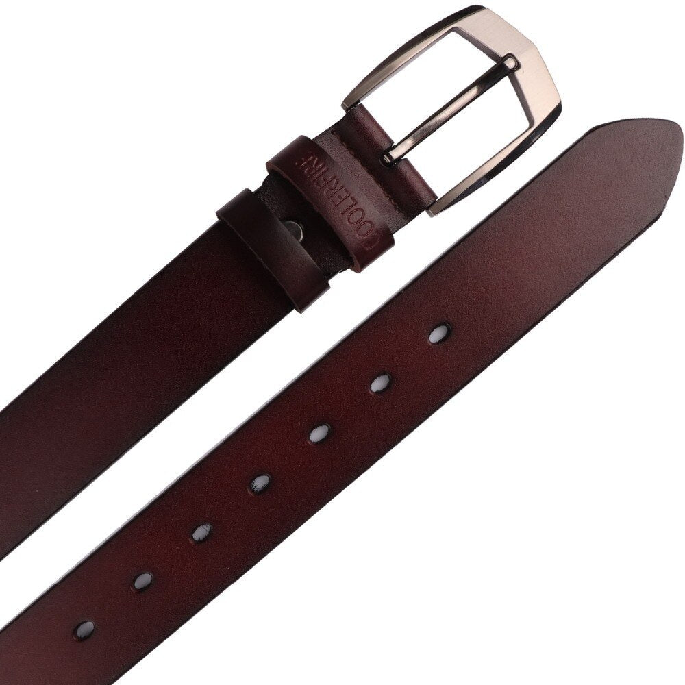 Men Genuine Leather Luxury Designer Belt