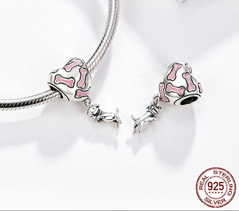 Sterling Silver 925 Heart Charm Pendant